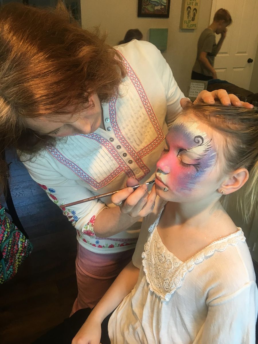 face painting