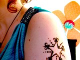 Henna body art - Star art